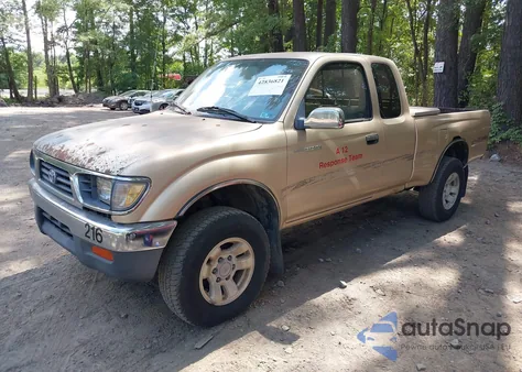 1997 Toyota Tacoma Base Sr5 V6 из США, поврежденный, VIN 4TAWN74N7VZ259187
